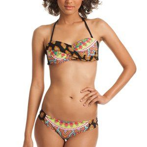 Trina Turk Multicolor Paisley Bikini